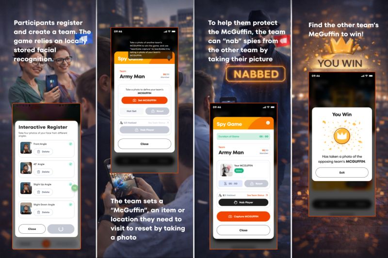 SpyGame - AI-powered competitive play
